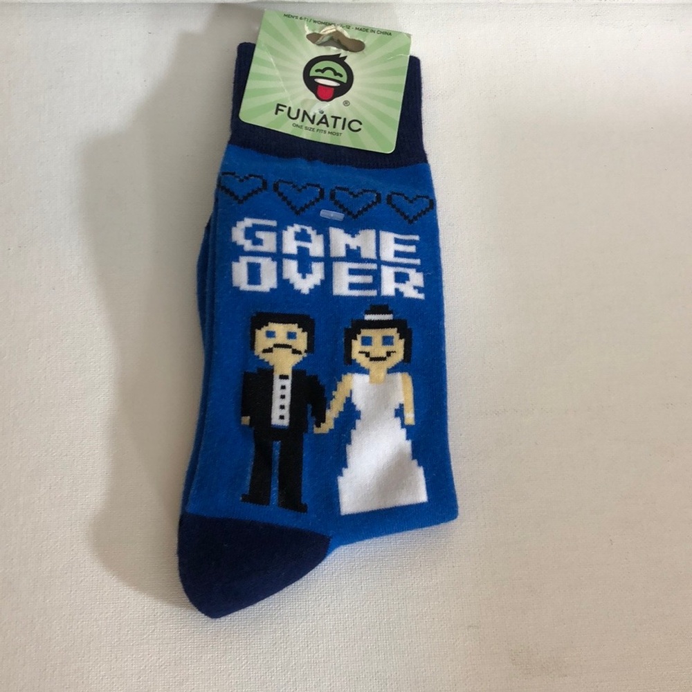 Funatic Game Over Socks - Picture 2 of 4